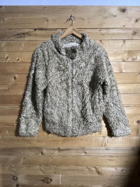 Tsumori chisato fleece sherpa jacket