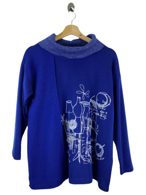 Other Designers Vintage - VINTAGE KANSAI BIS HIGHNECK SWEATSHIRT
