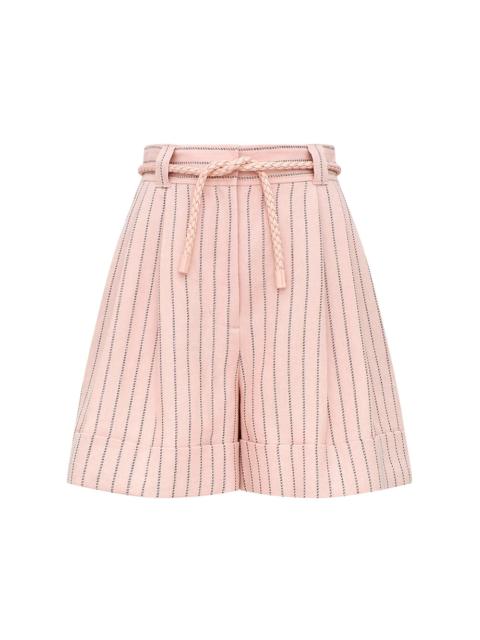 Zimmermann ALCHEMY LINEN TAILORED SHORT