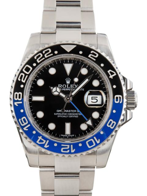 ROLEX Rolex GMT-Master II Black & Blue 116710 Batman