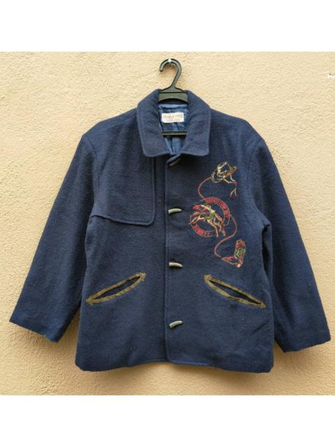Other Designers Cowboy Equipment - Embroidered Cowboy Wool Jacket