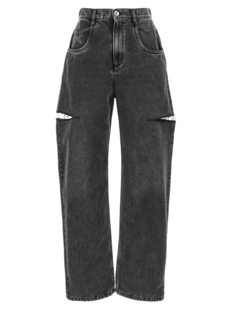 Maison Margiela Maison Margiela Women Cut-Out Jeans