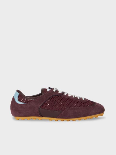 Paul Smith Women's Burgundy 'Samara' Trainers