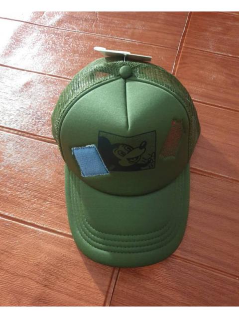 Other Designers Disney x Keith haring Green military cap