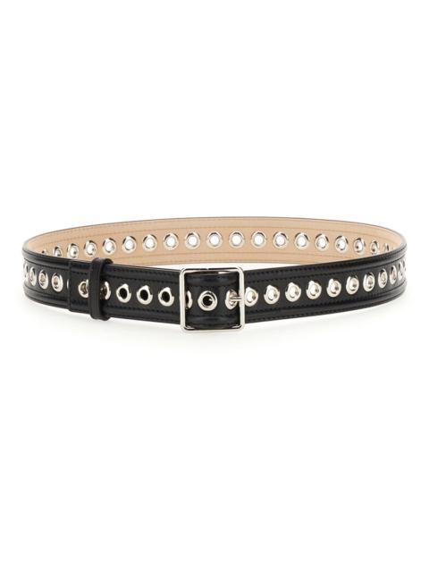 Alexander McQueen Alexander Mcqueen Women Medium Belt With Eyelets