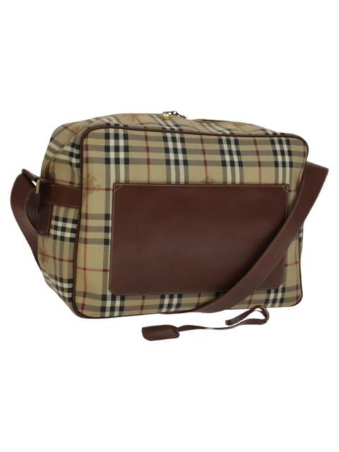 Burberry Burberry Nova Check Shoulder Bag Pvc Beige
