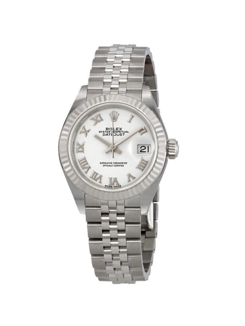 ROLEX Rolex Lady-Datejust White Dial Automatic Ladies Jubilee Watch 279174WRJ