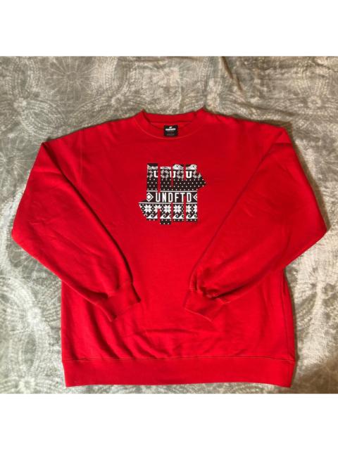 Other Designers Undefeated Men's Red and Black Jumper