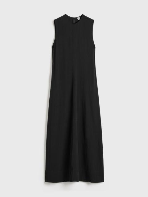 TOTEME Woven stripe dress black