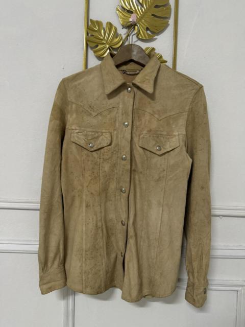 GUCCI Gucci suede leather jacket size 40