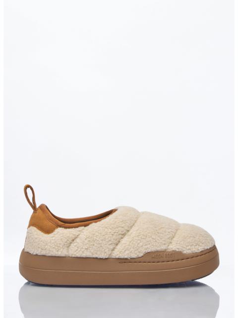 Moon Boot Women Park Puffer Fleece Slip-On Shoes