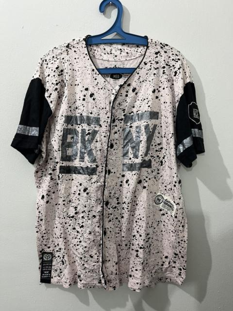 Other Designers I.C.R. Vs Deth Killers Of Bushwick - Bushwick BKNY Big Logo Baseball Cotton Jerseys