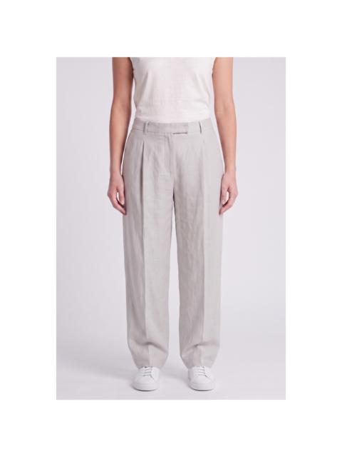 Brunello Cucinelli Brunello Cucinelli Women'S Light Grey Linen Trousers