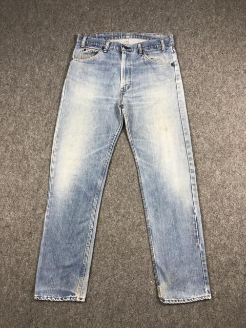 Other Designers Vintage - Vintage 80s Levis 505 Orange Tab Light Wash Jeans