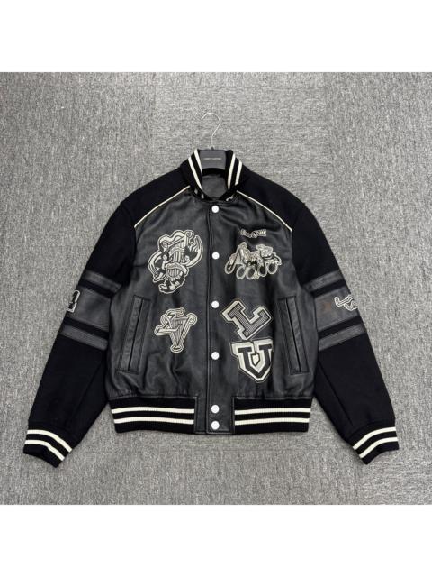 Louis Vuitton Louis Vuitton LV musical note print baseball jacket
