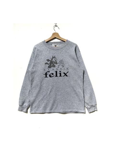Other Designers Anime × Vintage - Vintage Felix The Cat Cartoon/Anima Sweatshirt