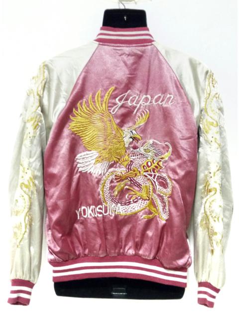 Other Designers Japanese Brand - Embroidery eagle dragon sukajan souvenir japan jacket
