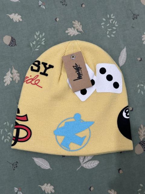 Stüssy Stussy Mixed Logo skullcap beanie