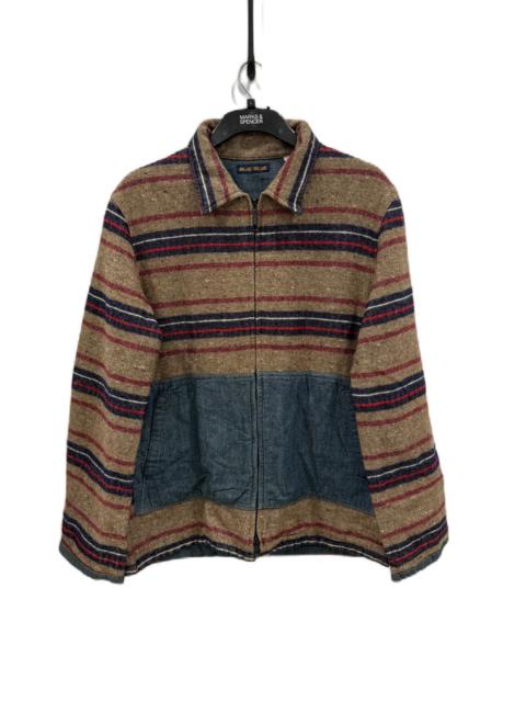 Blue Blue Japan VINTAGE BLUE BLUE JAPAN NAVAJO STYLE JACKET INDIGO KAPITAL