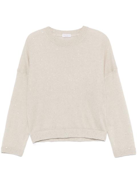 Brunello Cucinelli Brunello Cucinelli Women Sequined Sweater
