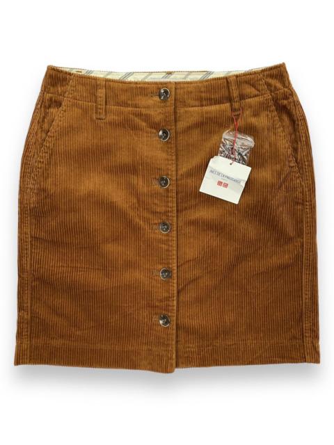 Other Designers Ines De La Fressange X Uniqlo Corduroy Skirt