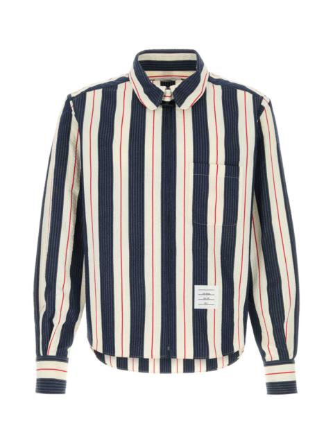 Thom Browne Thom Browne Men Embroidered Jersey Shirt