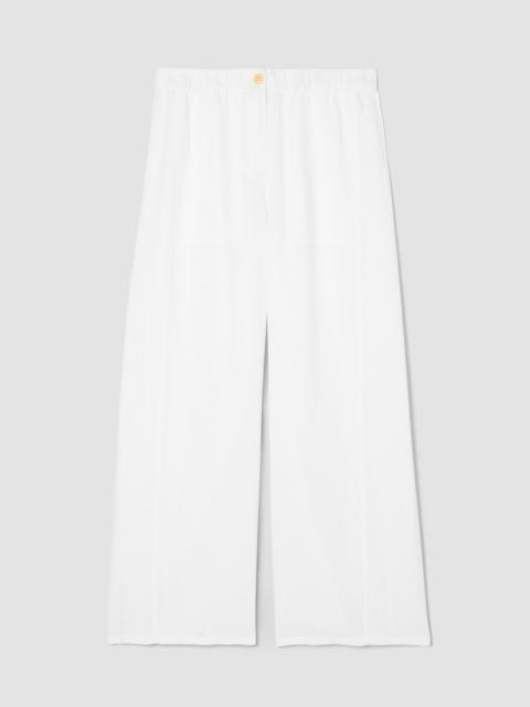 EILEEN FISHER Organic Linen Wide-Leg Trouser Pant