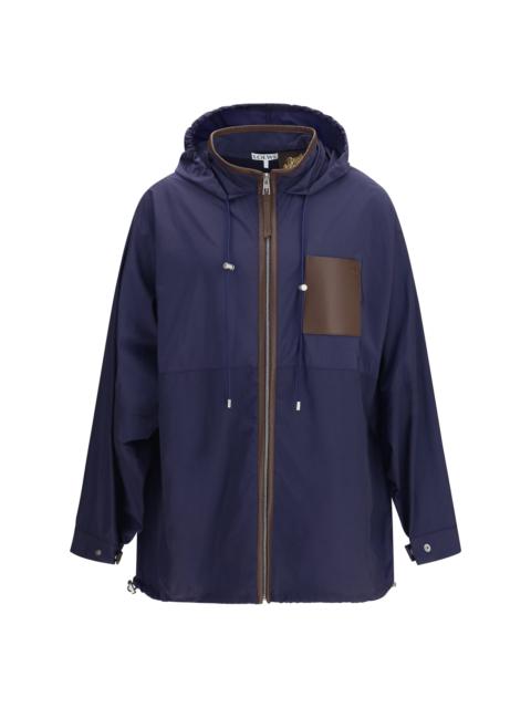 Loewe Loewe Men Hooded Technical Fabric Jacket Loewe X Paula’S Ibiza