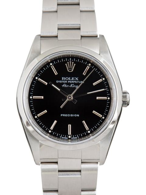 Rolex AirKing 14000 Black Dial