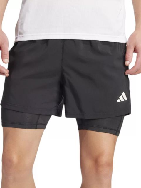 adidas adidas Men's Own the Run 5 Pocket 2-in-1 Shorts