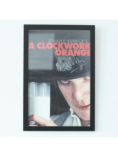 Other Designers Clockwork Orange Malcolm McDougel Autographed Movie Poster