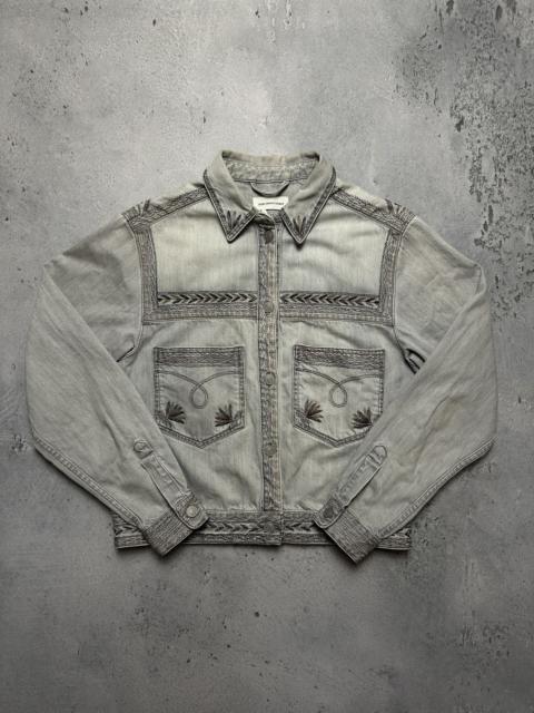 Isabel Marant Isabel Marant Etoile Ferida Denim Jacket Rare Pattern Hype