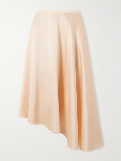 SHARON WAUCHOB Oly Asymmetric Satin Skirt