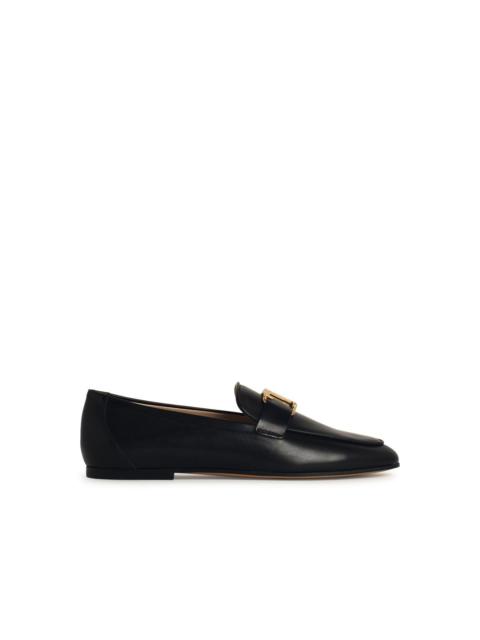 Tod's Tod's Black Leather Loafers Women