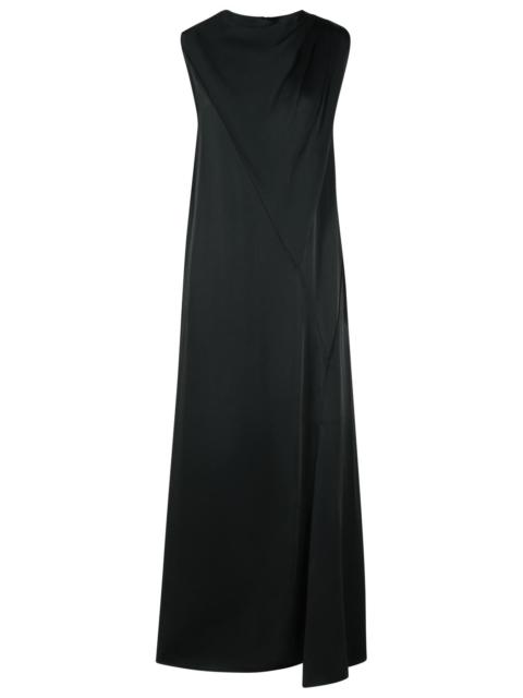 Jil Sander Jil Sander Black Acetate Blend Dress Women