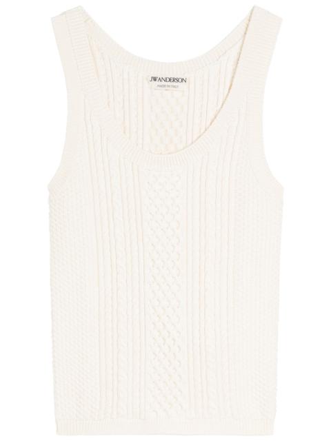 JW Anderson JW Anderson Cable Knit Tank top