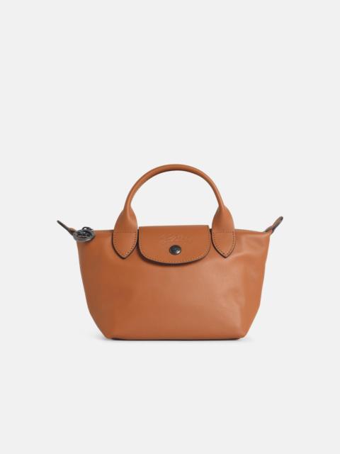 Longchamp CASHEW LEATHER 'XS LE PLIAGE XTRA' HANDLE BAG