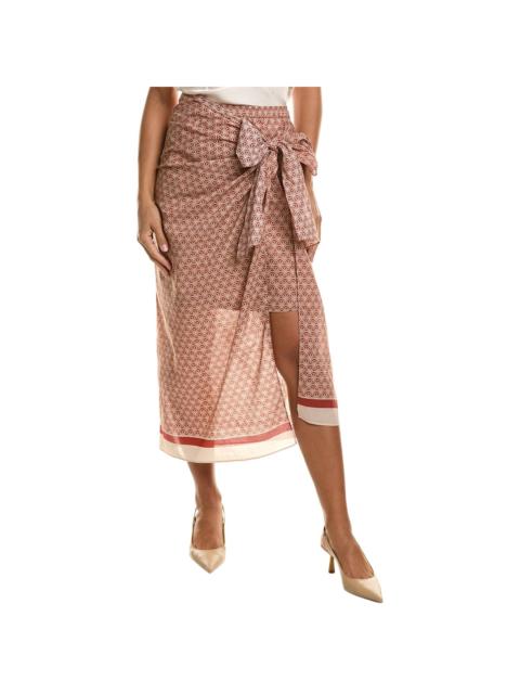 Brunello Cucinelli Brunello Cucinelli Wrap Overlay Skirt