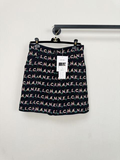 CHANEL Chanel Graffiti Print Shorts