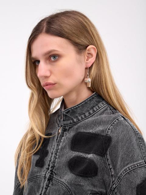 Ambush Whistle Charm Earrings