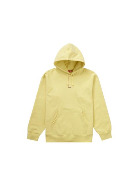 Supreme Supreme Underline Hooded Sweatshirt Pale Yellow