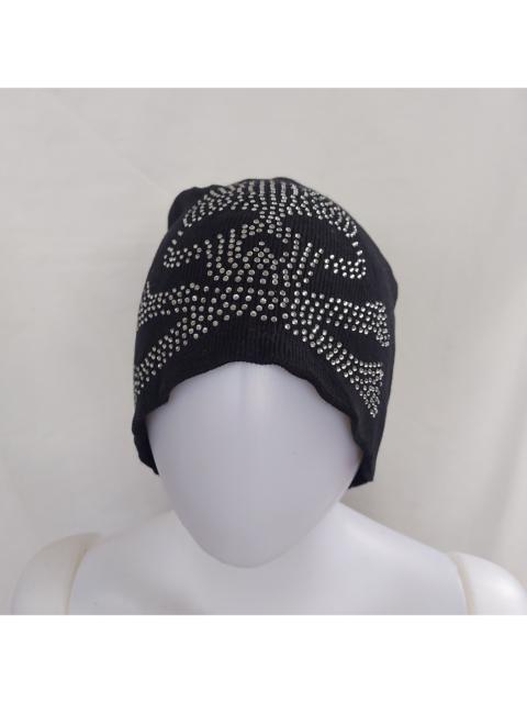 Other Designers Japanese Brand × Swarovski - Unknown Swarovski Skull Beanie Hat