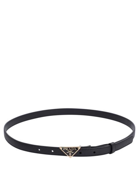 Prada Prada Slim Leather Belt