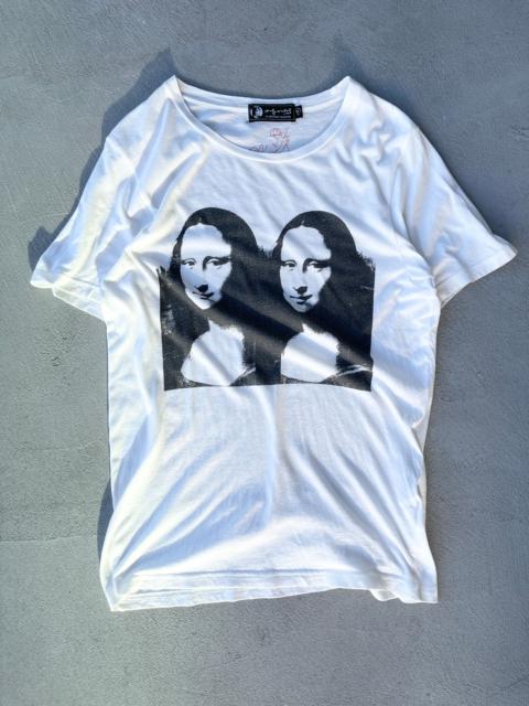 Vintage - STEAL! 2000s Hysteric Glamour Andy Warhol Mona Lisa Tee (M)