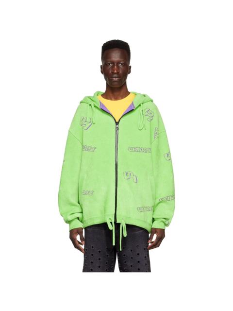 We11done Green Viscose Jacket