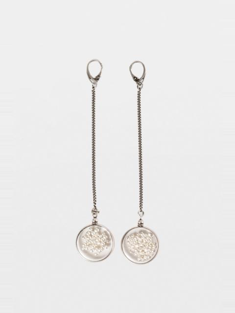 Ann Demeulemeester Bilha Medaillon Earrings