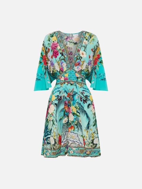 CAMILLA SHORT WAISTED DRESS