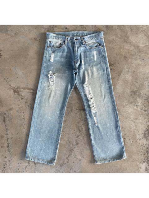 Other Designers Vintage - Rare💥 Japanese Vintage Faded Distressed Denim Jeans Pants