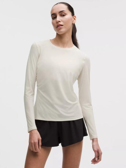 lululemon Side-Ruched Running Long-Sleeve Shirt