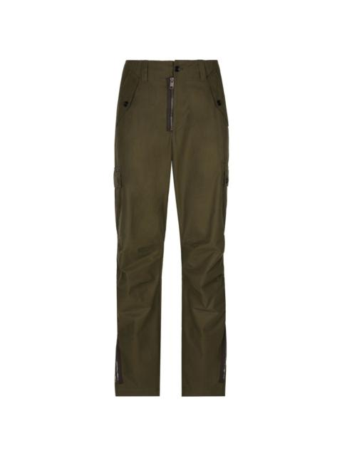 Dolce & Gabbana flared cargo trousers